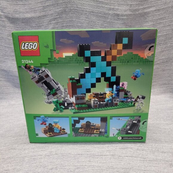 LEGO 21244- Minecraft The Sword Outpost Toy with Mobs - Picture 6 of 6